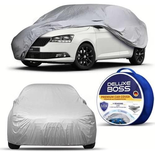 Deluxe Boss Skoda Fabia Sw Custom fit Car Tarpaulin-10X Ultra Protection