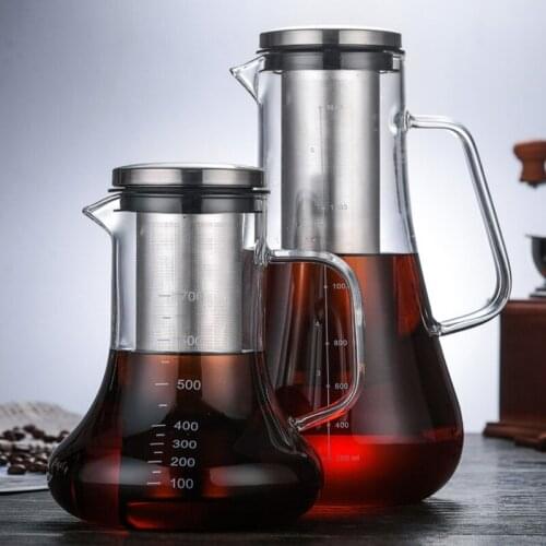 Ecocoffee Fridge Coffee Brewer Barista Coffee Maker 700/1200ml Iced Coffee Percolator