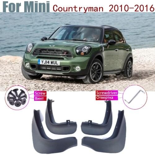Fender Mud Flap Guard Splash Flaps Mudguards Accessories Car Mudflap For Mini Countryman R60 Cooper 2010-2016 2011 2012 2013