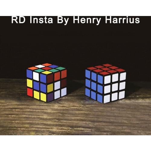 RD Insta By Henry Harrius (Gimmick) Mentalism Magic Street Illusion Cube Magic Tricks Props,Gimmicks The MOST VISUAL Cube