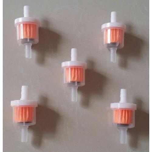 Motorcycle ATV Dirt Bike Clear Inline GAS Carburetor Fuel Filter Motor 1/4" 6mm