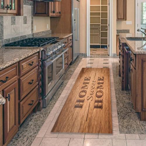 Non-Slip Floor Mat Sweet Home Mat Entrance Doormat Self-Service Laundry Bath Mat Carpet Laundry Room Decor Balcony Rug