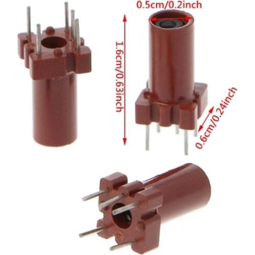 2021 New 20 Pcs Adjustable Inductor Shell Skeleton Empty Ferrite Core No Inductor Coil 25-100MHZ