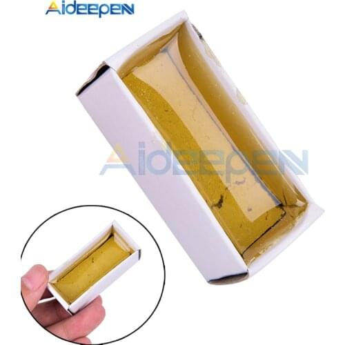 1Pcs High Purity Solid Rosin Solder Paste Soldering Tin Material Paste Repair Durability Rosin Soldering Flux Paste For Welding