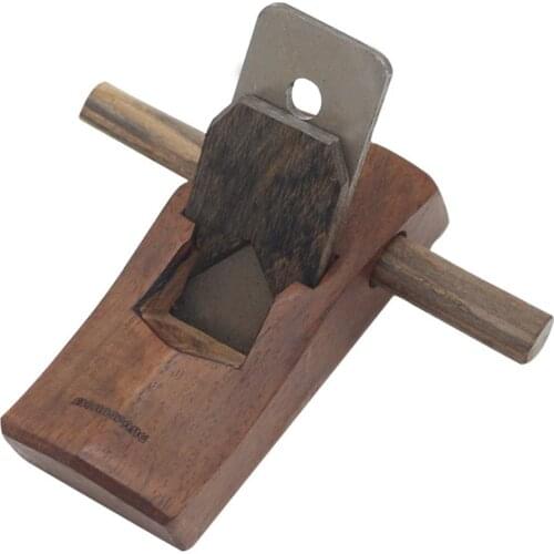 100mm Hand Planers Ebony Wood Mini Wood Planer Metal Blade Spoke Shave Plane Manual Wood Planer Edge Chisel Hand Trimming Tools