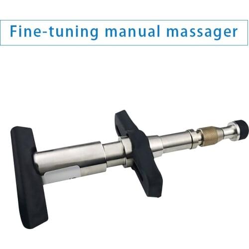 Therapy Spine Correction Spinal Rehabilitation Chiropractic Corrector Adjusting Metal Heads Massager Manual Gun Portable