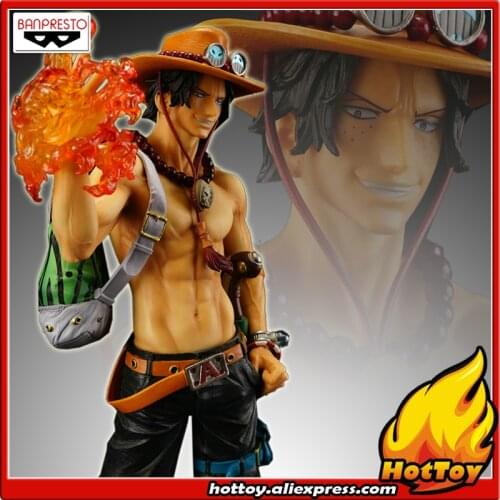 100% Original Banpresto Big Size Collection Figure - Portgas D. Ace from "ONE PIECE"
