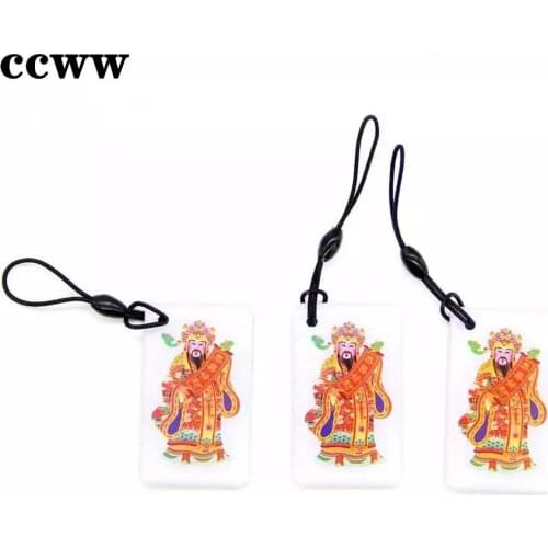 13.56MHz S50 1K UID Changeable Rewritable RFID NFC Key Badge Token Tag MFS50 IC Access Control Card