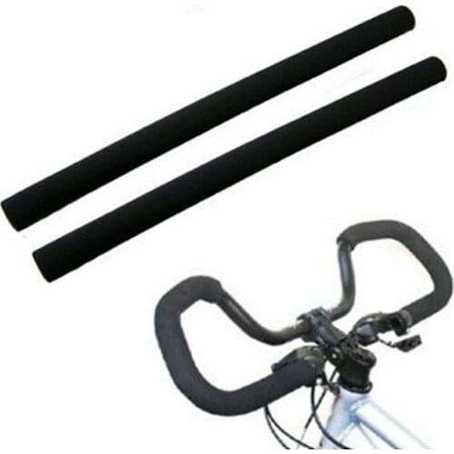 2pcs Bicycle Cycle MTB Road Bike Smooth Soft Tube Sponge Foam Handlebar Cover for Mini-bikes Bicycles Handle Bars