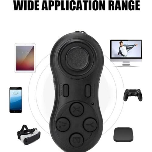 Mini Gamepad Wireless Bluetooth V4.0 Game Handle Smartphone Joystick VR Remote Controller Gamepad For IOS/Android