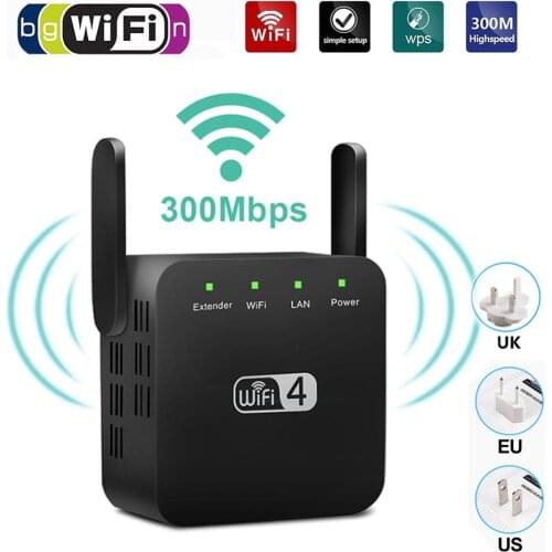 300Mbps Wireless Wifi Repeater Wifi Range Extender Wifi Signal Amplifier Wi fi Booster Wi-fi Ultraboost Repiter Access Point