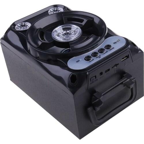 Large Size Bluetooth Speaker Wireless Sound System Bass Stereo with LED Light