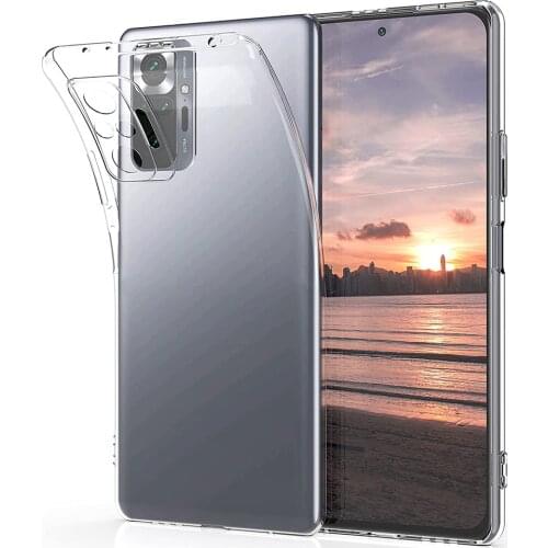 Case for POCO X3 GT Ultra Thin Clear Soft TPU Cover for Xiaomi Redmi Note 10T 4G 5G 10S Pro Max F3 X3 Pro K40 Gaming Mi11 Lite