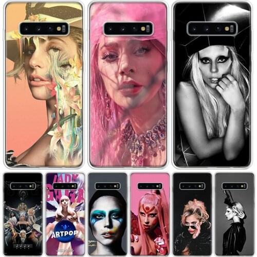Lady gaga singer Phone Case for Samsung Galaxy S10 S20 Ultra Note 10 9 8 S9 S8 S7 J4 J6 J8 Plus Lite + Popular Cover Capa