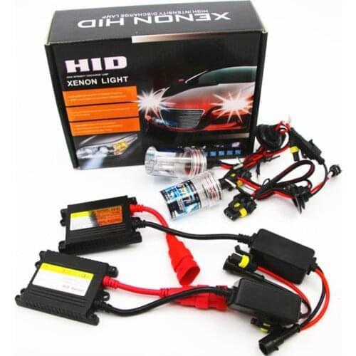 Xenon Light bulb H7 35W Slim Ballast kit HID Xenon Headlight bulb 12V H1 H3 H11 H13 h7 xenon hid kit 6000k Replace Halogen Lamp