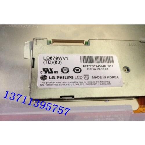 LB070WV1-TD03 LB070WV1TD03 LB070WV1 TD 03 LB070WV1(TD)(03) LCD screen Display panel