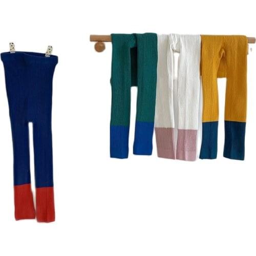 Lovely Spring Summer Baby Tights Cotton Cute Patchwork Baby Girls And Boys Tights Sports Clothes Newborn Girl Pantyhose For 0-7t