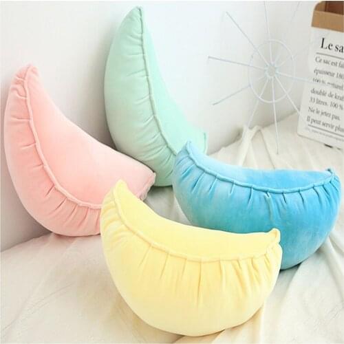 Cartoon Creative Color Dumpling Pillow Plush Toy Personality Home Pillow Decoration Birthday Gift Shooting Props Decoration
