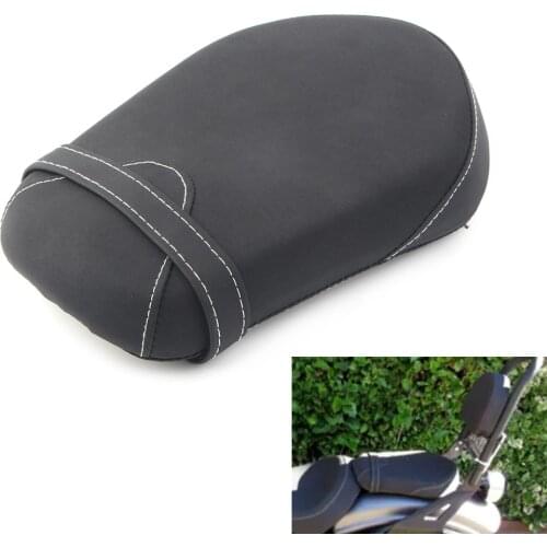 Motorcycle Soft Rear Cushion Passenger Pillion Cover Seat For Yamaha Bolt XVS950 R-Spec 2014 2015 2016 Black