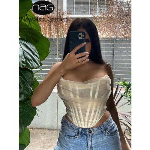 NewAsia Garden Women's Transparent Tank Tops China