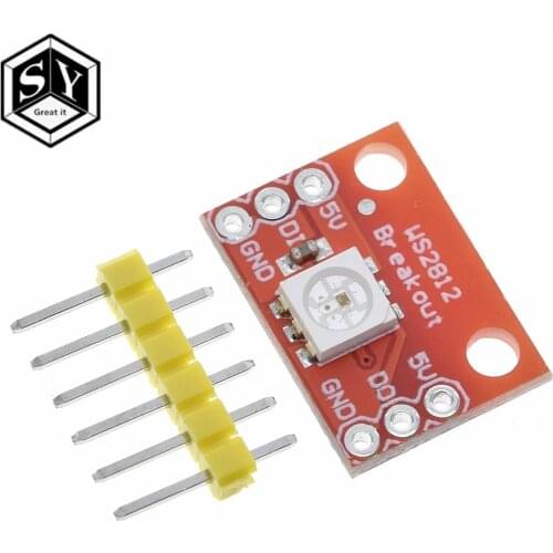 New 1PCS Great IT WS2812 RGB LED Breakout module For Arduino DIY KIT