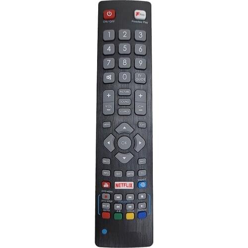 New Genuine Original POF/RMC/0001 Remote Control Freeview Play NETFLIX YouTube For BLAUPUNKT Smart TV 40/138Q-GB-11B4-FEGPF-UK
