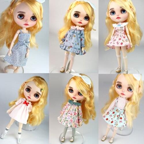 Blyth Azone doll Accessories Glasses case black, white