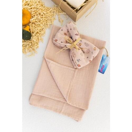 Organic Double Muslin Cloth Baby Blanket
