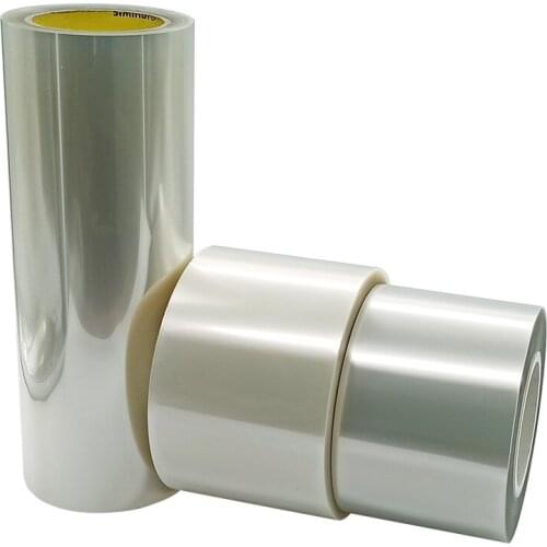 PET fluorine plastic film protective film transparent release film high temperature resistant printing adhesive products
