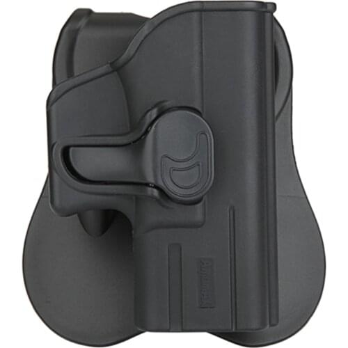 Amomax Tactical Holster For Glock 26/27/33 High Quality - Right-Handed Black(Only With Waist Plate, No Other Parts)