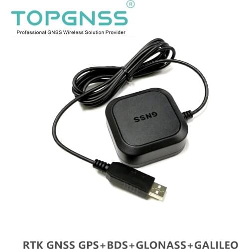 TOP608 NMEA0183 RTCM ZED-F9P RTK GNSS GPS design with module RTK high precision GNSS USB GPS receiver antenna modules