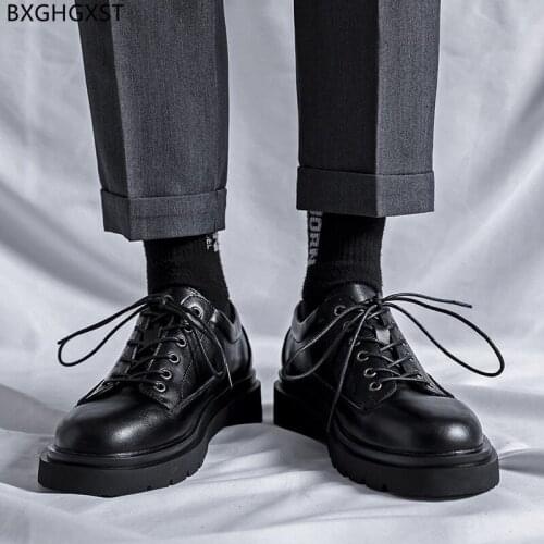 Casual Business Shoes Men Formal Black Mens Wedding Dress Shoes Oxford Office Shoes for Men 2021 Chaussure Homme Zapatos Hombre