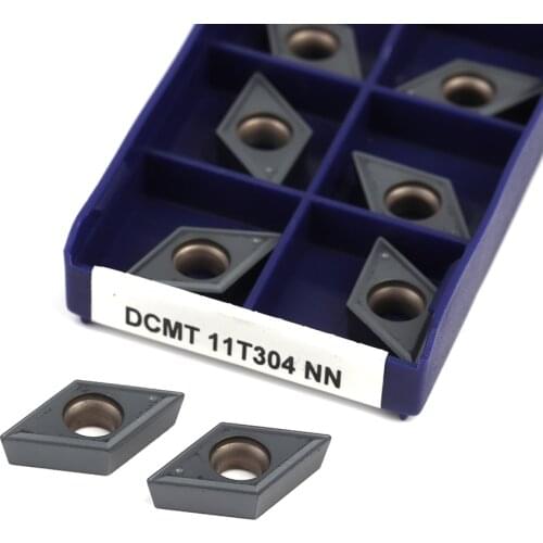 100% High quality original 10pcs DCMT11T304 DCMT11T308 NN LT10 carbide insert External turning tool CNC Lathe tool Turning
