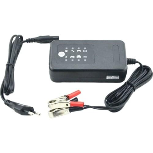 12V car motorcycle battery charger for 12V SLA, GEL, AGM, VRLA battery, with desulfate repair function