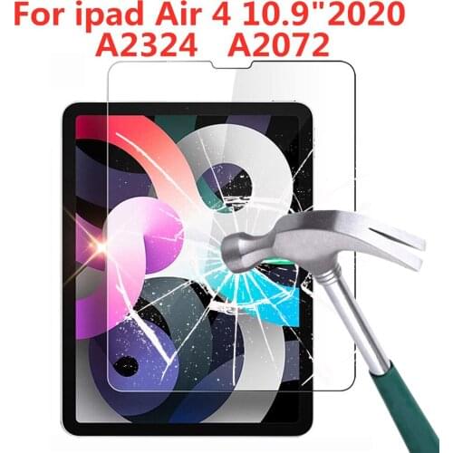 9H Tempered Glass Screen Protector For iPad Air 4 10.9 Inch 2020 Anti Fingerprint Tablet Protective Film A2324 A2072 A2316