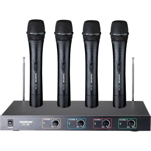 Takstar TC-4R VHF Wireless Body-pack Lapel Microphone transmitter Handheld wireless headset microphone