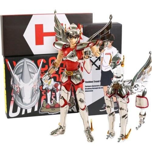 Great Toys Saint Seiya Myth Cloth EX Final Pegasus Seiya V3 Metal Armor Action Figure Collection GT Model Toy