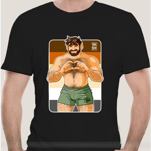 ADAM I LOVE YOU - BEAR PRIDE T shirt bobobear bobobearart bobo bear bobo nisi bear gay gay bear gayart gay art bear art
