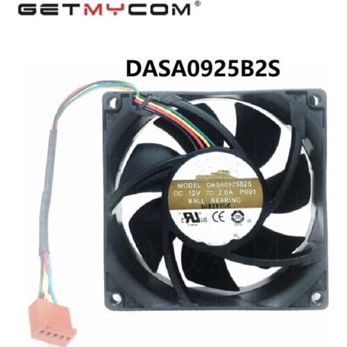 Getmycom Original DASA0925B2S 9cm 9025 12v 2apwm dual ball radiation heat fan violence speed