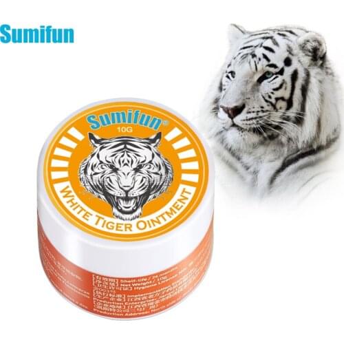10g Sumifun Tiger Cream Arthritis Pain Relief Rheumatoid Back Knee Joint Ointment Chinese Herbal Medical Orthopedic Plaster
