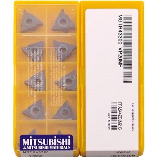MGTR43300 VP20MF 100% Original carbide insert with the best quality 10pcs/lot free shipping
