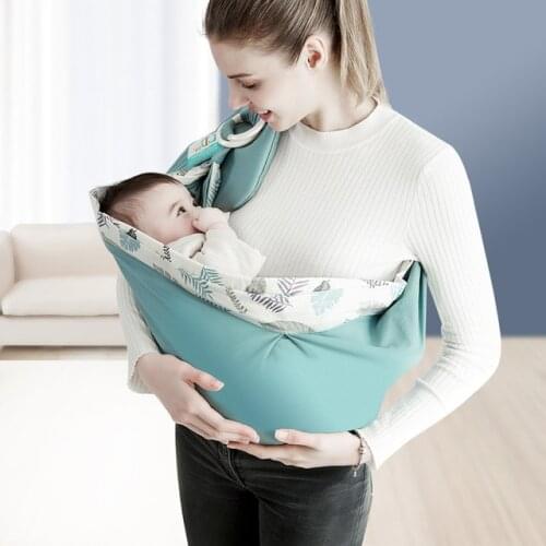 Baby Wrap Newborn Sling Dual Use Infant Nursing Cover Carrier Mesh Fabric Breastfeeding Carriers