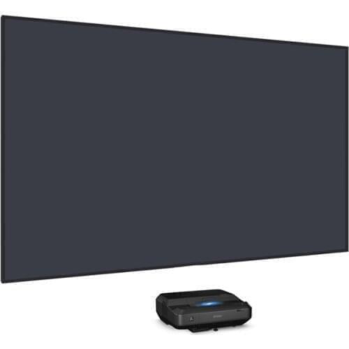 New Generation 100" - 150" Ultra Thin Fixed Frame UST ALR-3 Projection Screen Specially Designed For Laser Projector Wemax VAVA