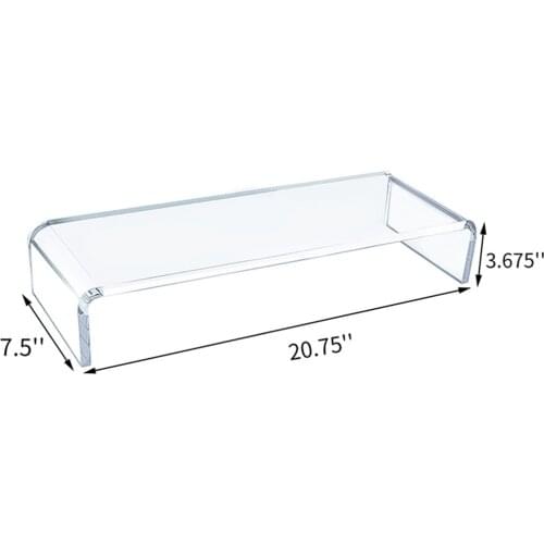 Monitor Stand Shelf Tabletop Laptop PC Computer Screen Riser Tray Holder