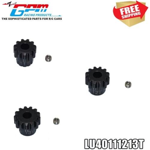 Radio control RC Car 11 12 13T pinion gear for LOSI 1/10 LASERNUT TENACITY U4 option upgrade parts