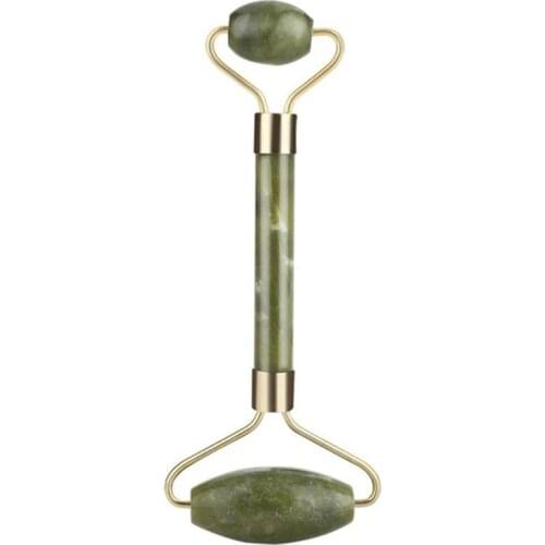Natural Green Stone Scraper Acupuncture Therapy SPA Body Back Beeswax Board Portable Anti-Aging Body Skin Massager