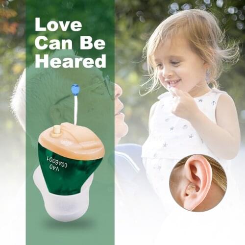 Incensonic Hearing Aids audifonos V40 Digital 6 Channels Sound amplifier Low Noise Hearing Tone Audifono Portable Audiphones