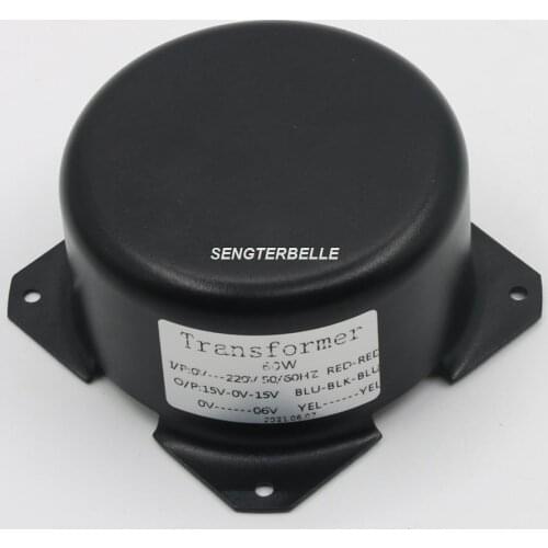 60W (60VA ) Glue Toroid Transformer 15V-0-15V 0-6V With Shield Cover For Audio Preamplifier / DAC /Headphone