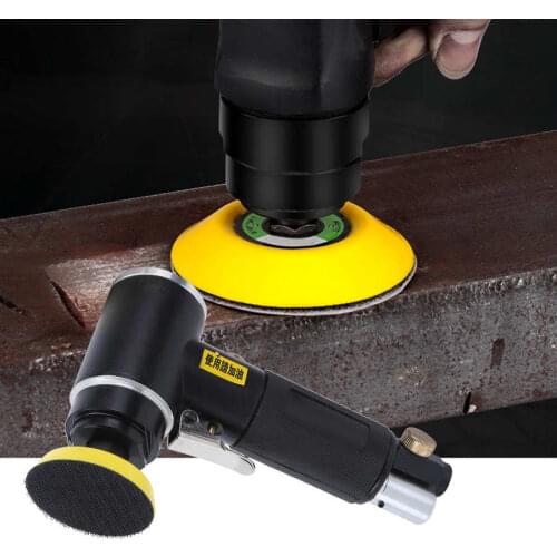 0.6-0.7Mpa YC2612 Mini Air Angle Sander 90 Degree Pneumatic Sandpaper With 2 Inch 3 Inch Sanding Pad Air Angle Polisher Tool