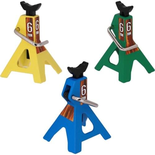 6 Ton 1/10 RC Cars Truck Toy Accessory Lifting Jack Stand for SCX10 TRX4 D90